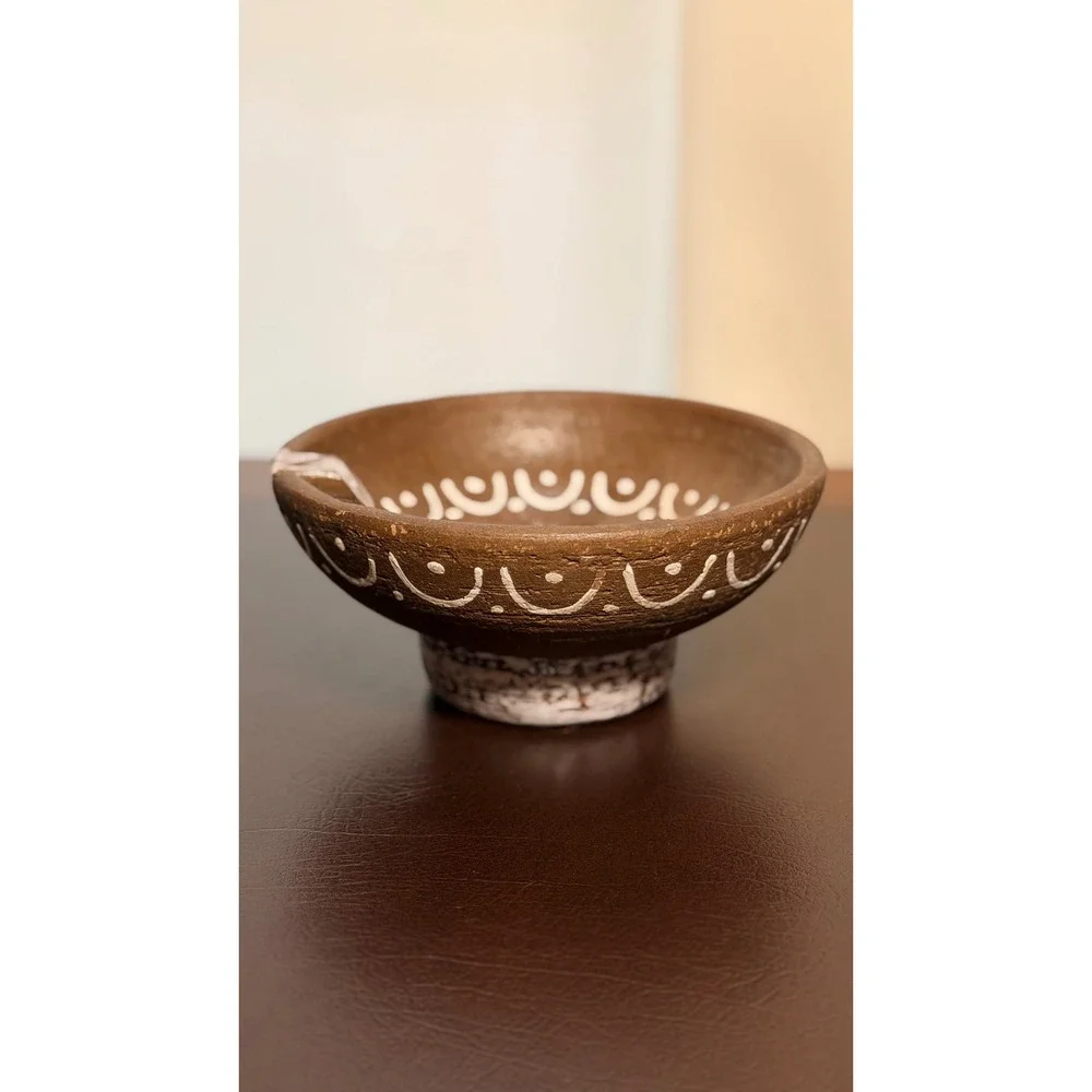 Vintage Bitossi Raymor Italy MCM Pottery Vase & Pipe Ashtray 2174 2177 Set